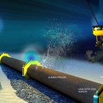 Underwater oil & gas pipelines can be monitored continuously with an optical communication network.